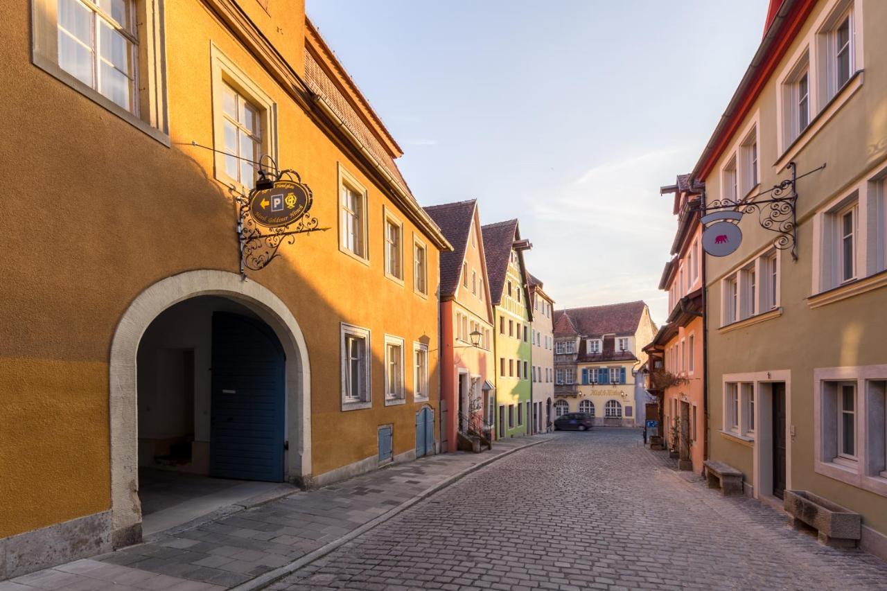 Gästehaus Plönlein - Hotel Goldener Hirsch Rothenburg Rothenburg ob der Tauber Exterior foto